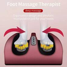 Shiafoot Electric Dual Voltage Massager For Feet And Legs Professional - 黑色 - 查看 5