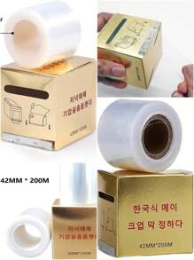 Rollo Papel Plastico Osmotico V-92 Para Microblading - transparente - Ver 2