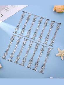 1 套 26 件可定制创意蝴蝶图案 Apple Watch 表壳，带闪光宝石装饰和 1 条锌合金 26 字母可调节 Apple Watch 表带，兼容所有 Apple Watch 系列 - 彩色 - 查看 109