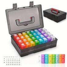 Monthly Pill Organizer 2 Times A Day, 30 Day Pill Organizer 2 Times A Day, Monthly Pill Organizer 2X A Day With A Pill Box