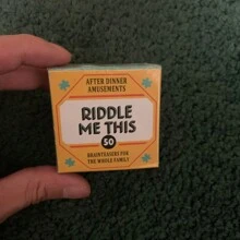 1 Set Riddle Me This Cards Game, 50 Brainteasers For The Whole Family, Family Friendly Trivia Card Game, Family Entertainment Supplies, Funny Party Games Board Games Card Games,Games Night,Card Games Family,Family Game,Table Top Games,Board Games>Over 14 Years,Games For Teens - Yellow - View 10