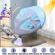 Electric Hammock, Portable Swing, Indoor Hammock With Remote Control, 3-Point Harness, 12 Lullabies And Bluetooth Function - View 3