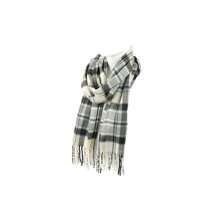 Soft Cashmere Feel Scarf - Classic Plaid Scarves For Men And Women - Kẻ caro màu hồng - Xem 12