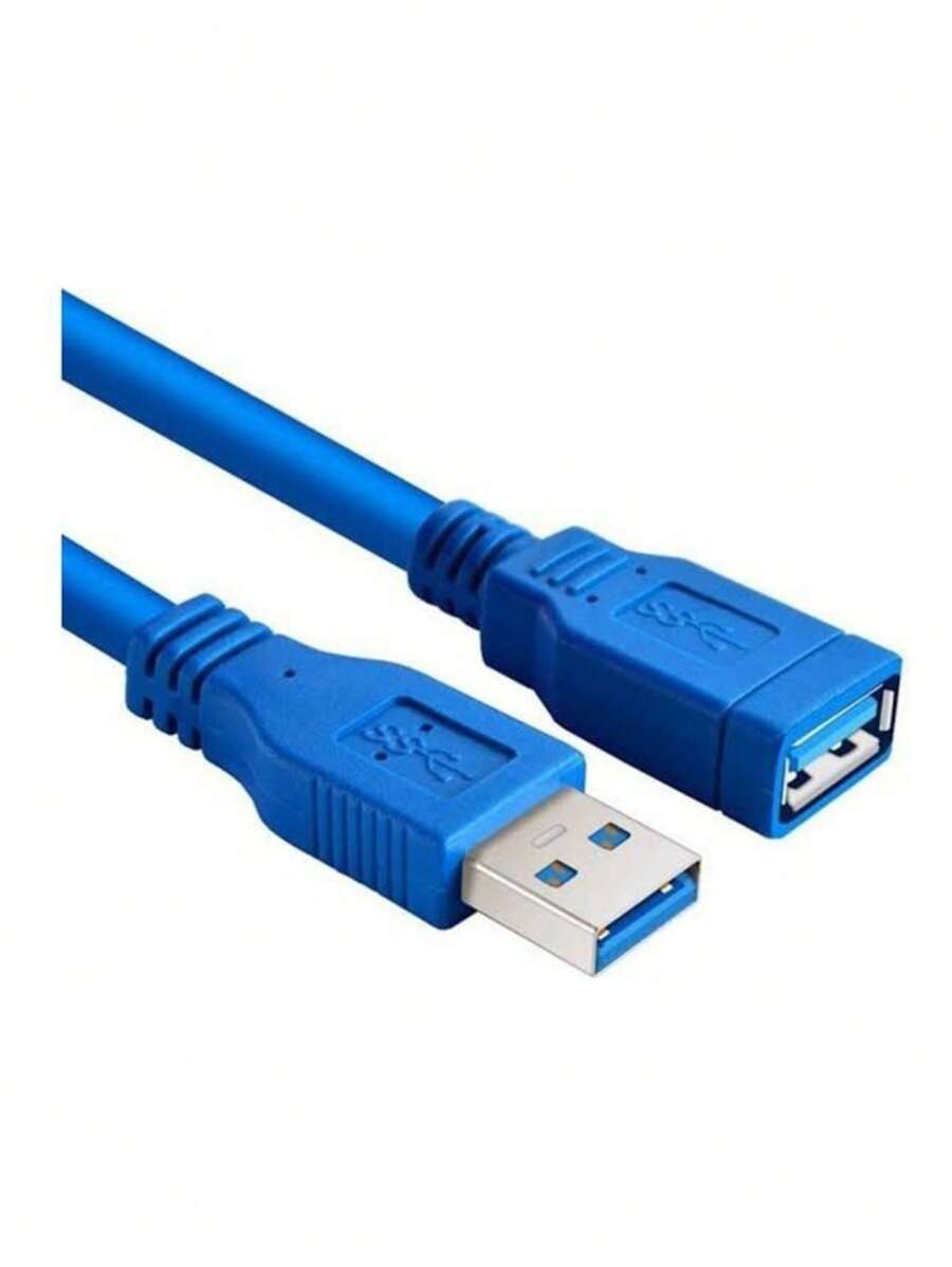 Shielded USB 3.0 Extension Cable Notebook Printer 1.5 M - 藍色 - 查看 1