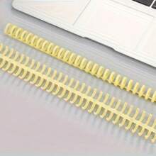 5pcs A4 Paper 30-Hole Plastic Loose-Leaf File Binding Rings, Detachable Rubber Clips For Documents And Notebooks - Multicolor - View 11