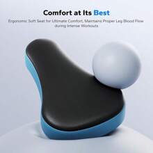 Squat Machine, 2 In 1 Squat Rowing Machine, Easy Setup & Foldable Exercise Equipment, Glute Trainer Machine, Glutes & Leg Home Workout Machine - Grey - View 4