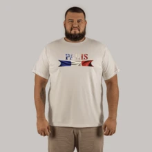 Paris Air T-Shirt Large Larger Shape Plus Size Extra Printed - Kem - Xem 1