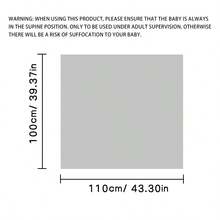 Chăn mềm mại cho bé có họa tiết động vật in và chấm bi dịu nhẹ, dành cho cả trẻ sơ sinh và trẻ nhỏ, xe đẩy cũi - 100*110cm - Xem 2