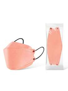 10 chiếc khẩu trang dùng một lần Morandi Color, Gói riêng lẻ di động Duckbill dành cho người lớn KN95 - Nhiều màu - Xem 13