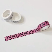 银色星形装饰和纸胶带，多用途遮蔽胶带，Ins 风格银色胶带贴纸