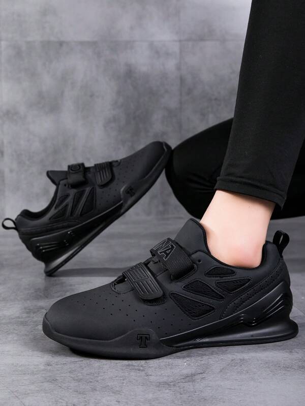 TACHUAN 1 par de zapatos profesionales para sentadillas para hombres, zapatos de levantamiento de pesas para sentadillas, peso muerto, fitness deportivo, gimnasio, entrenamiento unisex