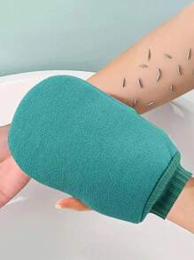 1pc Exfoliating Bath Body Scrub Cleaning Mitt, Dead Skin Removal Glove, Dual-Sided Body Cleaning Tool For SPA Foam Massage, Exfoliating Towel, Reversible Bath Mitt For Peeling, Suitable For Hydrotherapy, Massage And Body Scrubbing, Body Scrub Bath Accessories, Dead Skin Remover And Face Massager, Comes With Multi-Color Deep Cleansing Bath Towel