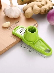 1 pieza Exprimidor de ajo multiusos para triturar jengibre y ajo - Multicolor - Ver 6