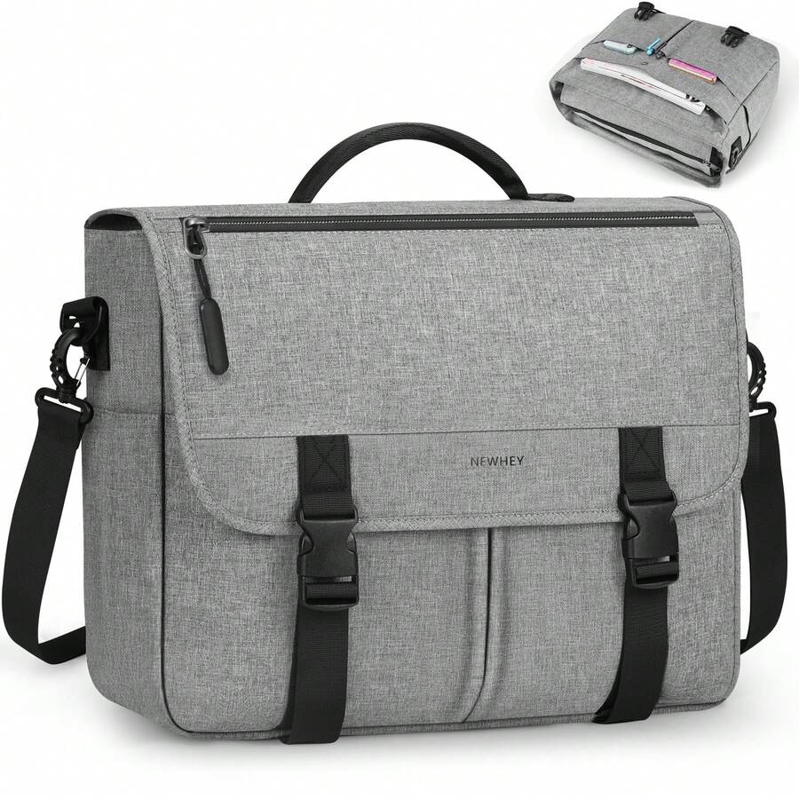 NEWHEY 斜挎包男士 15.6 英寸笔记本电脑包 办公室公文包 休闲挎包 防水电脑单肩包 圣诞节 冬季圣诞礼物 文件包 电脑包礼物 感恩节 秋季旅行钱包 节日收纳包 手提包 斜挎包 圣诞快乐包 男士包 男士礼物 学生 大容量 多功能 户外 便携 时尚休闲 爸爸礼物 男朋友礼物 手拿包 度假 笔记本电脑包 胸包 侧包 皮包 流浪包 腰包 男士包包礼物