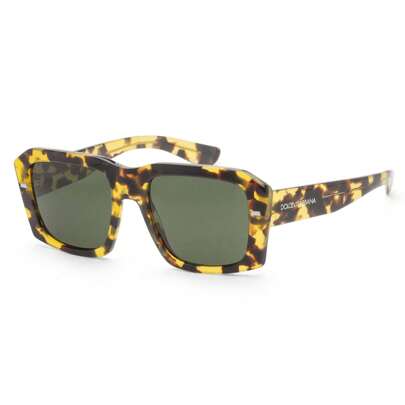 Men's 54mm Havana Yellow Sunglasses