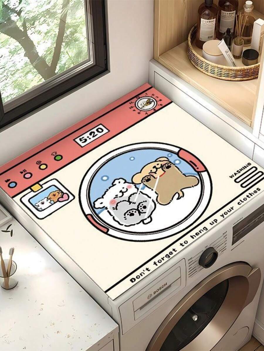 Sanrio Diatom Mud DustProof Mat Absorbs Water And Oil, Microwave Oven