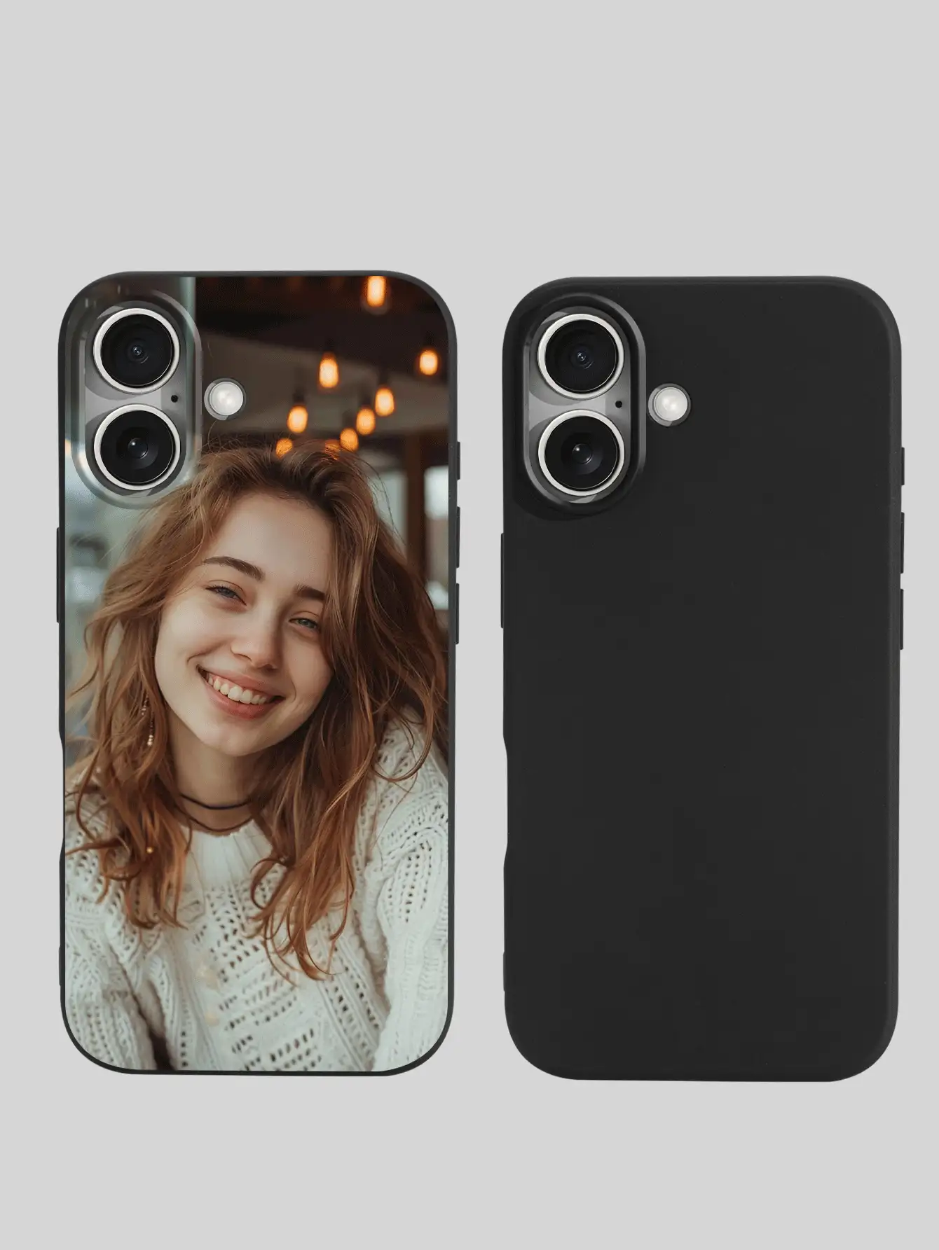 1款定制照片手机壳，兼容 15 Pro Max / S24 Ultra / 兼容一加及其他机型。时尚、多彩、复古、可爱、简约、趣味、卡哇伊风格，可定制、个性化、独一无二。送给他的理想礼物，送给她的理想礼物，男友、女友、家人、朋友、祖父母、情侣，应季精选，2025手机壳 - 黑色 - 查看 2