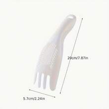 1 件套多功能洗米筛和勺子套装 - 免提厨房沥水器适用于豆类和谷物米筛迷你电饭煲 - 彩色 - 查看 6