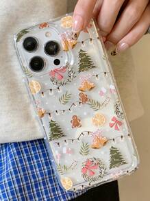 1 Stylish Phone Case, Does Not Include Lanyard Or Stand. Anti-Drop Case With Air Cushion For, Compatible With. - 彩色 - 查看 2