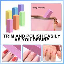 Bộ dụng cụ chăm sóc móng chuyên nghiệp 20 món/12 món. Bao gồm dụng cụ đánh bóng móng hình chữ nhật và dũa móng 100/180 grit, dụng cụ dũa và đánh bóng móng 7 trong 1. Dụng cụ làm móng - Lý tưởng cho việc chăm sóc móng chuyên nghiệp tại salon. - Nhiều màu - Xem 8