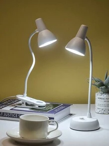 1 Led Table Lamp, Portable Wireless Battery Bedside Reading Lamp In Student Dormitory, Suitable For Home Office Reading Lamp