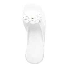 EVVA HIT Women's Platform Flip Flops Super Light And Soft EVA Heel Women's Platform Sandals Women's Clogs Women's Flat Sandals Women's Sandals - 白色 - 查看 4