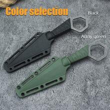 Neck Knife Mini Halter Knife EDC Portable Knife K Sheath Outdoor Straight Knife Knives - Multicolor - View 3