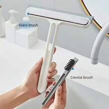 Dụng cụ vệ sinh gạt nước cửa sổ kính, dụng cụ rửa gương phòng tắm - Xám - Xem 2