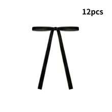 12/24 Pcs Velvet Christmas Bows For Christmas Tree Rustic Crafts Gift Bows Vintage Velvet Ribbon Bows For Xmas Home Outdoor Indoor Valentines