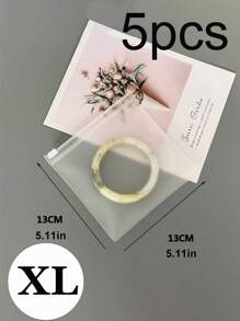 Transparent EVA Jewelry Storage Bag, Small Travel Pouch With Resealable Zipper, Essential For Travel, Cruise, Dorm, Suitable For Rings, Earrings, Bracelets, Necklaces (4 Sizes), Travel Accessories, Beach Vacation, Summer, School Supplies