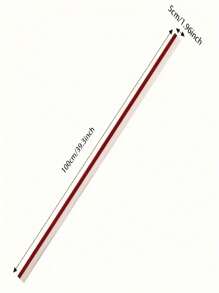 1 Meter Door Bottom Sealing Strip, Wooden Door Sound Insulation Strip, Anti-Theft Door Room Door Wind Strip, Door Seam Sticker Strip, Door Toilet Door Bottom Strip - Multicolor - View 3