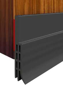 1 Meter Door Bottom Sealing Strip, Wooden Door Sound Insulation Strip, Anti-Theft Door Room Door Wind Strip, Door Seam Sticker Strip, Door Toilet Door Bottom Strip - Multicolor - View 5