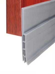 1 Meter Door Bottom Sealing Strip, Wooden Door Sound Insulation Strip, Anti-Theft Door Room Door Wind Strip, Door Seam Sticker Strip, Door Toilet Door Bottom Strip - Multicolor - View 4