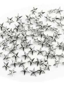 10/20/30/50 件五角星装饰钉适用于服装包包皮鞋朋克摇滚珠宝工艺金属钉头钉饰钉配饰圣诞礼物哥特式感恩节礼物 Y2K - 彩色 - 查看 6