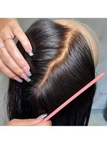 36 Inch Discount 13*4 Front Lace Wigs Human Hair For Women Natural Color Straight 180% Density Hair Departure Wigs For Beginners Wear Wigs For Women Human Hair Wigs Glueless Elegant Style For Lace Front Wig,Christmas Decorations, Christmas Gifts For Women Texture For Christmas Party 13x4 Wigs Transparent Lace Front Wigs Human Hair,Straight Human Hair Lace Front Wigs(Bob Wigs 10-16inch) - Black - View 3