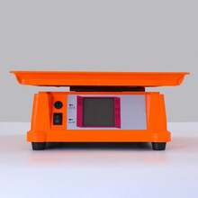 balanza digital comercial, 40kg, pantallas de usuario y cliente, funcion de conteo de piezas, precio neto, teclado para productos con mayor desplazamiento, LCD - Tipo de Enchufe A USA (110-127V) - Ver 3