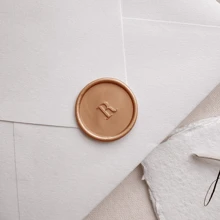 1PC Custom Alphabets Initial Wax Seal Stamp With Wooden Handle, Personalized Wax Seal Stamp Back To School