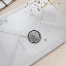 1PC Custom Alphabets Initial Wax Seal Stamp With Wooden Handle, Personalized Wax Seal Stamp Back To School