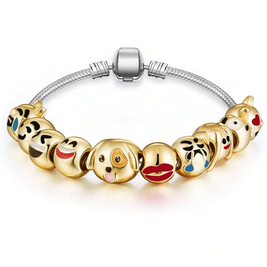 Emoticon Slide Bracelets - Style #2