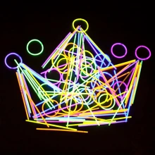 Palo luminoso - Adecuado para conciertos, fiestas de cumpleaños y reuniones anuales de la empresa. Pulsera luminosa - Un regalo de Navidad perfecto.