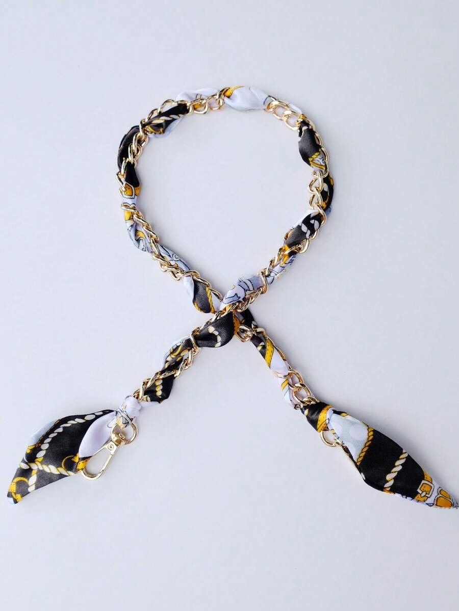 Metal Chain DIY Replacement Shoulder Bag Strap Chain Gold Obag Handles