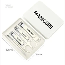 Bộ kềm cắt móng tay, kềm cắt móng tay chống bắn nước, dụng cụ và hộp cắt móng tay, giũa móng tay Nano, bộ kềm cắt lông mũi, thích hợp cho trẻ em nam nữ gia đình sử dụng - Nhiều màu - Xem 7