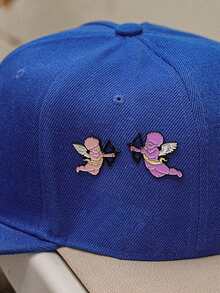 1/5 chiếc kẹp mũ chơi golf, ghim hoạt hình kim loại tối giản mới, ghim trang trí vui nhộn, huy hiệu mũ chơi golf, trang trí mũ bóng chày, hình ảnh nhân vật sống động và dễ thương, quà tặng cho bạn bè - Nhiều màu - Xem 7