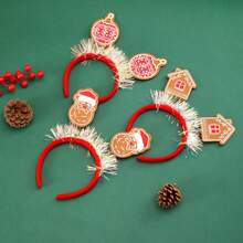 1/3 Pieces Christmas Headdress Sequin Headdress Suitable For Party Christmas Party Decorations Suitable For Christmas Party Party Games - Multicolor - View 8