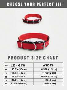 Supet Fashionable Solid Color Pet Collar