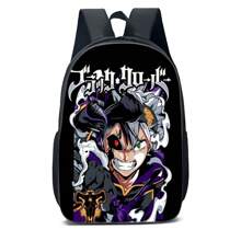 Youth Backpack Children's Anime Character Varied Prints Colorful Design New Tours - màu đen - Xem 1
