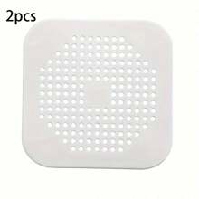 1/2/3pcs, Hair Filter, Sink Anti-Clogging Filter, Bathtub Shower Drain Plug, Silicone Kitchen Deodorant Plug, Bathroom Accessories, Cleaning Supplies, Cleaning Tools, Bathroom Supplies,Random Color Home Bathroom Decor Fall Decor