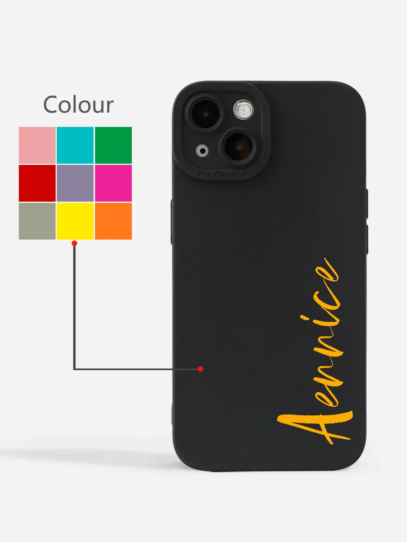 1pc Customized Signature Multi-Color Letter Name Short Phrase Anti-Fall Thickened Transparent Mirror Phone Case, Personalized Mirror Phone Case Suitable For S22, S23, S24, S25 Ultra, A13, A14, A15, A16, A53, A54, A55, A56, A05, A04,Stylish,Colorful,Vintage,Cute,Contracted,Funny,Custom,Personalized,Unique,Customized,Ideal Gifts For Him,Ideal Gifts For Her,Boyfriend,Girlfriend,Family,Friends,Grandparents,Couple,For Anniversaries,For Birthdays,Season Picks,2025phonecase - Multicolor - View 2