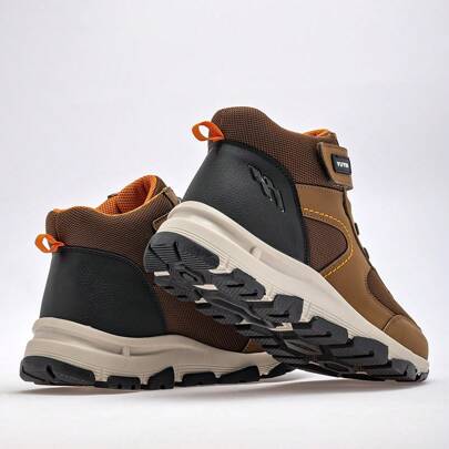 Pakar Zapaterias YUYIN ZAPATO HIKING PARA NIÑO CAMEL NEGRO
