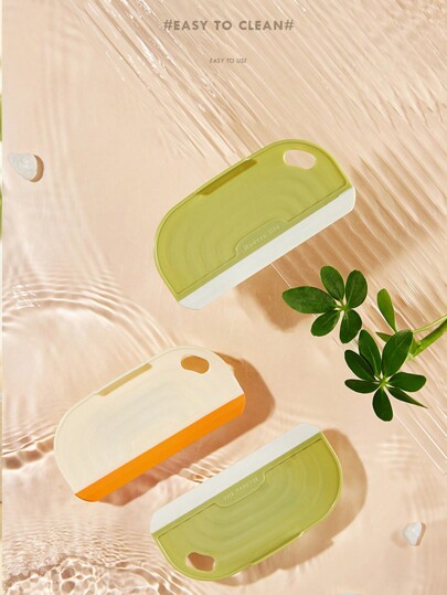 Mini Silicone Squeegee Scraper, Bathroom Glass Cleaning Tool, Countertop Squeegee